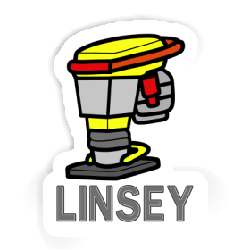 Vibrationsstampfer Sticker Linsey Image