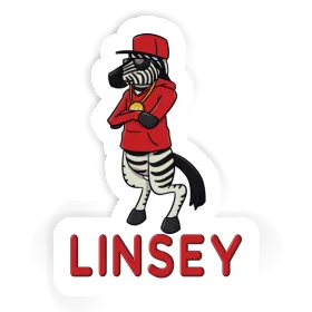 Linsey Sticker Zebra Image