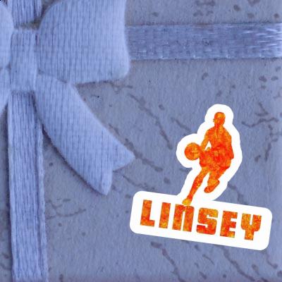 Autocollant Joueur de basket-ball Linsey Notebook Autocollant Joueur de basket-ball Linsey Gift package Image