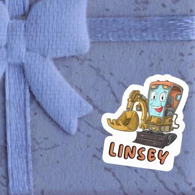 Linsey Autocollant Petite pelleteuse Image