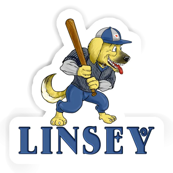 Linsey Autocollant Baseball-Chien Notebook Linsey Autocollant Baseball-Chien Notebook Image