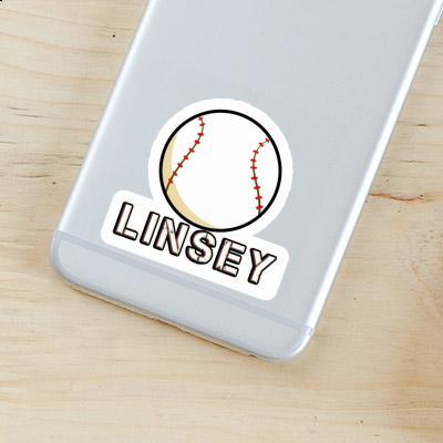 Linsey Autocollant Baseball Notebook Linsey Autocollant Baseball Gift package Image