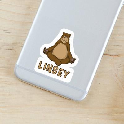 Linsey Sticker Bär Laptop Image