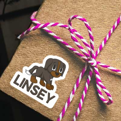 Autocollant Linsey Chien de bouvier Image