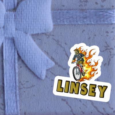 Linsey Sticker Freeride Biker Image