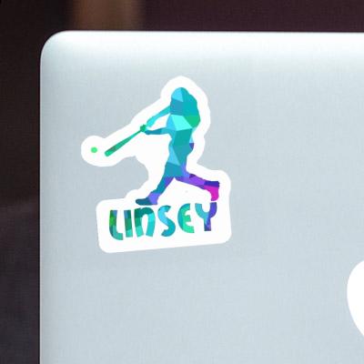 Autocollant Joueur de baseball Linsey Notebook Autocollant Joueur de baseball Linsey Notebook Image