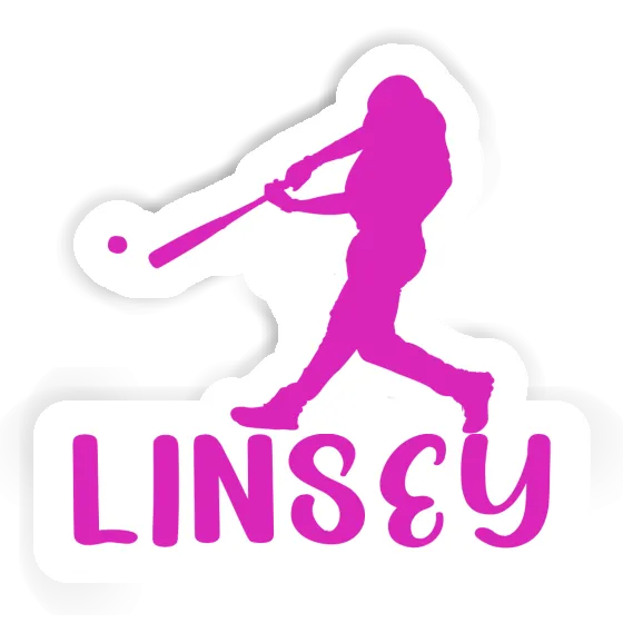 Autocollant Joueur de baseball Linsey Gift package Image