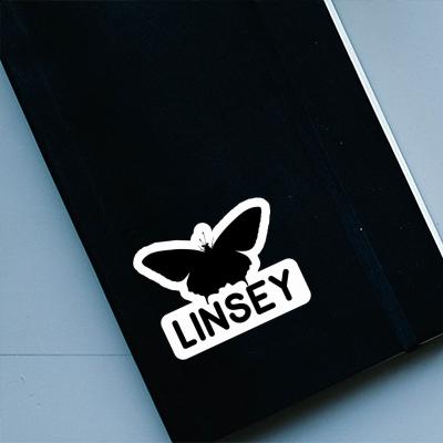 Aufkleber Linsey Schmetterling Notebook Image