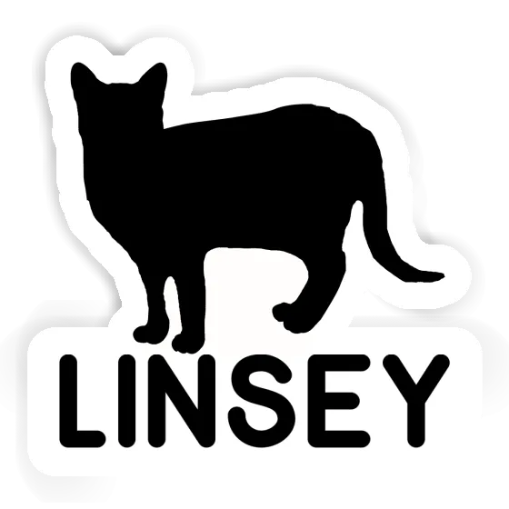 Autocollant Chat Linsey Laptop Autocollant Chat Linsey Laptop Image