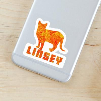 Autocollant Chat Linsey Gift package Image