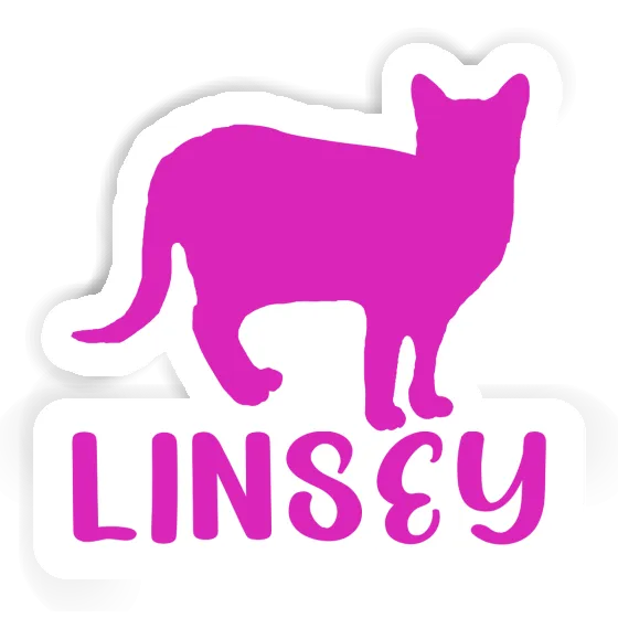 Chat Autocollant Linsey Laptop Image