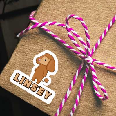 Autocollant Linsey Caniche Laptop Image