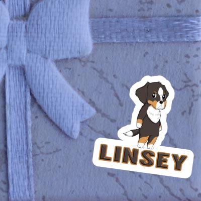 Linsey Sticker Bernese Mountain Dog Linsey Sticker Bernese Mountain Dog Image