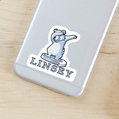 Autocollant Ours Linsey Image