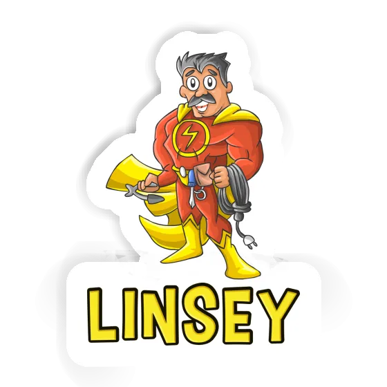 Linsey Autocollant Électricien Gift package Image