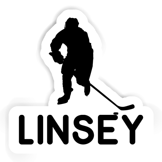 Linsey Sticker Eishockeyspieler Gift package Image