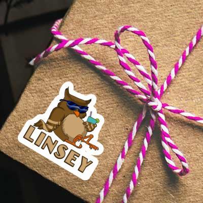 Linsey Aufkleber Eule Notebook Linsey Aufkleber Eule Gift package Image