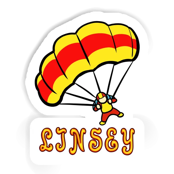Parachutiste Autocollant Linsey Laptop Image