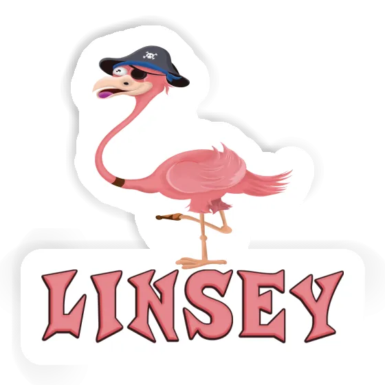 Linsey Sticker Flamingo Image