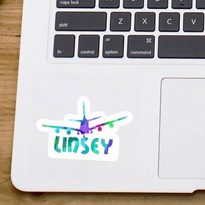 Autocollant Avion Linsey Image