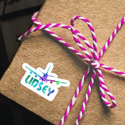 Autocollant Avion Linsey Notebook Image