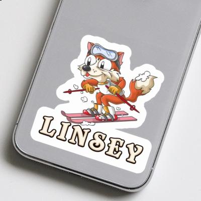 Autocollant Skieur Linsey Notebook Autocollant Skieur Linsey Gift package Image