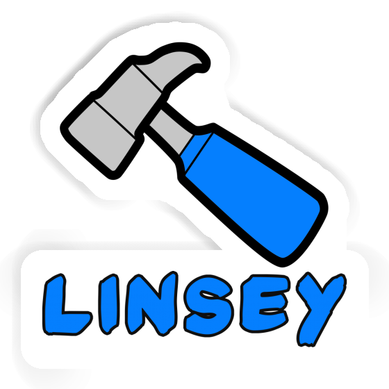 Sticker Hammer Linsey Notebook Image