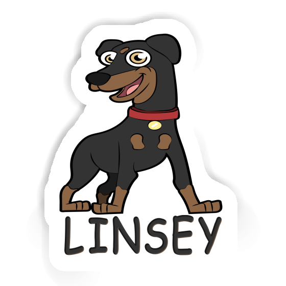 Autocollant Linsey Pinscher Notebook Autocollant Linsey Pinscher Gift package Image