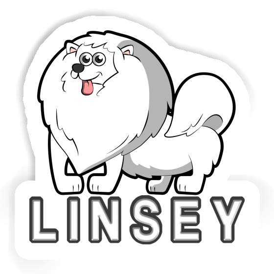 Spitz allemand Autocollant Linsey Laptop Spitz allemand Autocollant Linsey Laptop Image