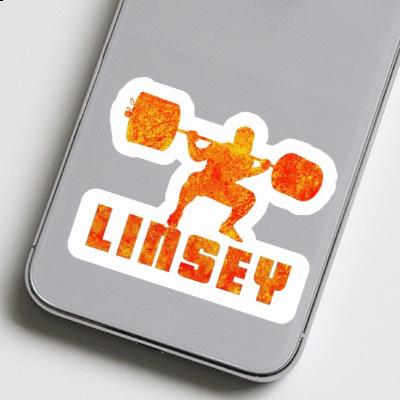 Linsey Aufkleber Gewichtheber Gift package Image