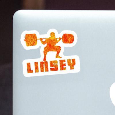Sticker Weightlifter Linsey Laptop Sticker Weightlifter Linsey Laptop Image