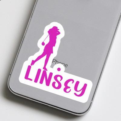 Autocollant Linsey Golfeuse Notebook Autocollant Linsey Golfeuse Gift package Image