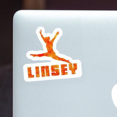 Linsey Autocollant Gymnaste Linsey Autocollant Gymnaste Image