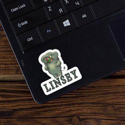 Sticker Elefant Linsey Image