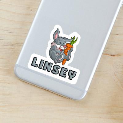 Autocollant Linsey Lapin de Pâques Notebook Image