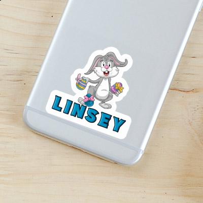 Autocollant Linsey Lapin de Pâques Image