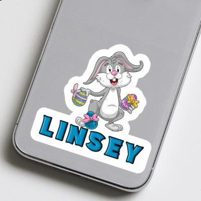 Autocollant Linsey Lapin de Pâques Gift package Image