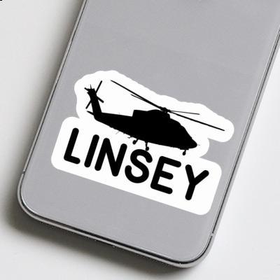 Sticker Linsey Helicopter Image