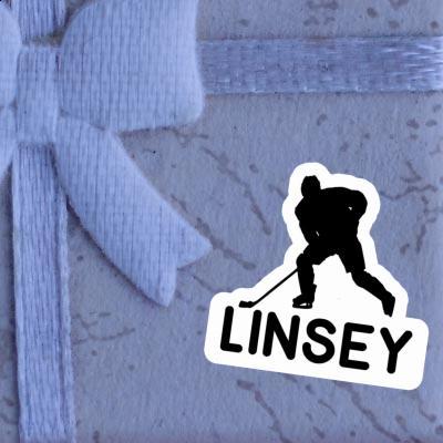 Linsey Sticker Eishockeyspieler Notebook Linsey Sticker Eishockeyspieler Gift package Image