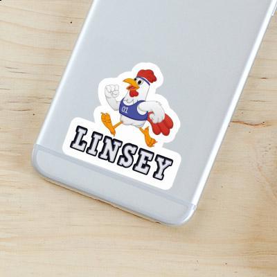 Sticker Huhn Linsey Laptop Image