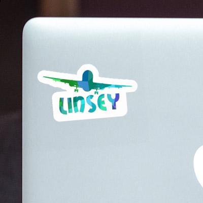 Linsey Autocollant Avion Notebook Linsey Autocollant Avion Gift package Image