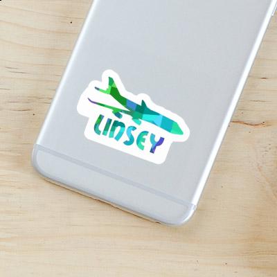Autocollant Linsey Jumbo-Jet Notebook Autocollant Linsey Jumbo-Jet Gift package Image
