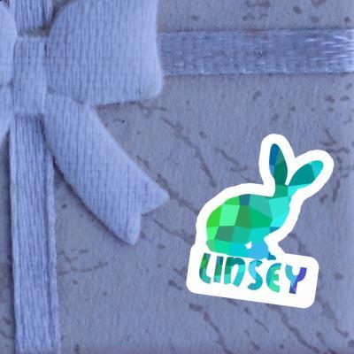 Linsey Autocollant Lapin Gift package Image
