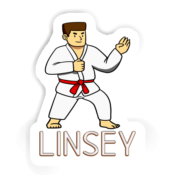 Sticker Karateka Linsey Notebook Image