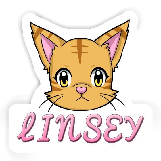 Autocollant Chat Linsey Image