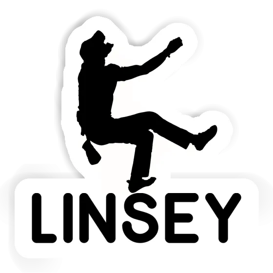 Climber Sticker Linsey Notebook Image