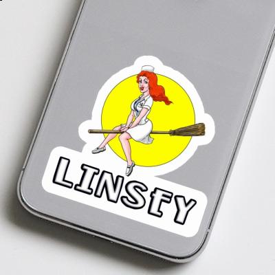 Nurse Sticker Linsey Notebook Image
