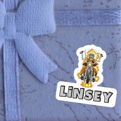 Sticker Motorbike Rider Linsey Notebook Sticker Motorbike Rider Linsey Gift package Image