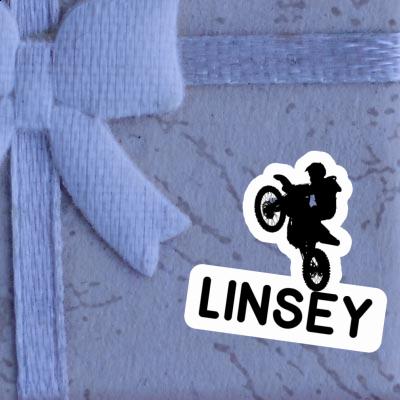 Sticker Linsey Motocross Rider Laptop Image