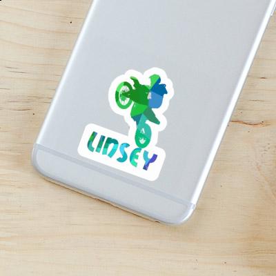Motocross Rider Sticker Linsey Gift package Image